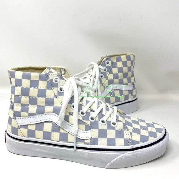 VANS 🔥SALE!🔥 Men's Sneakers Size 13 SK8-Hi Tapered Check Blue VN0A4U16XHX - Picture 3 of 6
